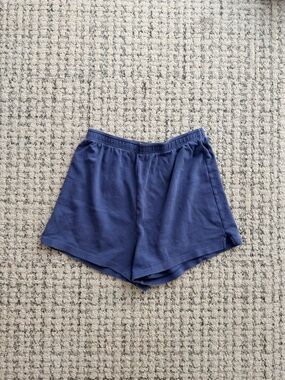 Outdoor Voices Deep Blue Athletic Lounge Shorts